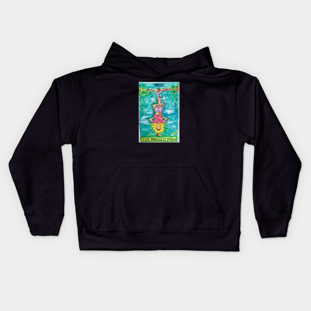 The Hanged Man Kids Hoodie by KEOE